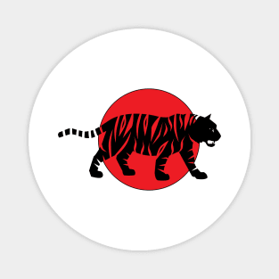 Tiger Art, The Rising Sun Magnet